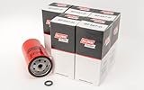 Baldwin BF587-D Secondary Spin-On Fuel Filter with Drain – 5 Micron Nominal / 20 Micron Absolute –