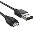 Garmin Fenix 5/5S/5X/Plus/6/6S/6X/Pro Charger, Ankky Replacement USB Data Sync Charging Cable Wire 3.3ft for Garmin Fenix 5/5S/5X/Forerunner 935/Quatix 5/Quatix 5 Sapphire/Vivoactive 3 Watch, Black