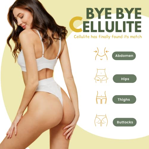 Miw Piw Ginger Soap Lymphatic Drainage Pack 6 - Anti-Cellulite Skin Tightening - Natural Ingredients Detox Soaps For Deep Clean Shower, Detoxification, Rejuvenating #TOP3