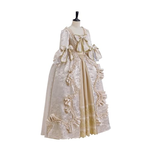 RoleplayCos Court Rococo Baroque Marie Antoinette Ball Dresses 18th Century Victorian Dress Ball Gowns Royal Women Costume (Lace UP, L) by RoleplayCos - Used condition - Image 3