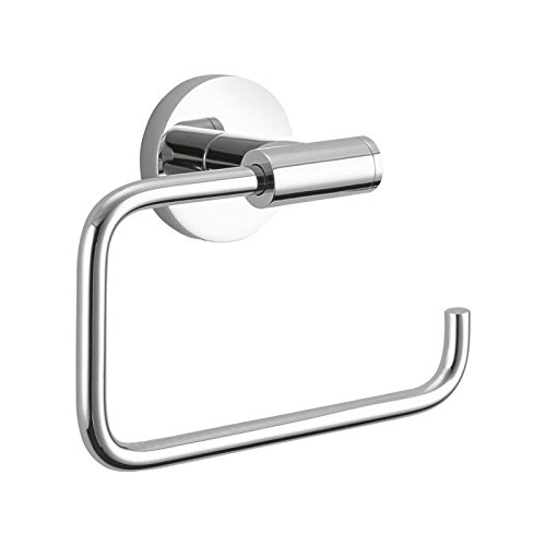 Decor Walther BA TPH3 Toilettenpapierhalter, chrom glänzend 10x14x5,6cm