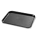 New Star Foodservice 24333 Fast Food Tray, 10.5 x 13.5, Black, Set of 12