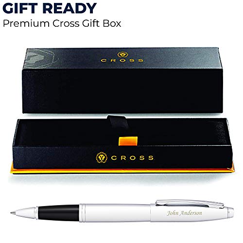 Dayspring Pens Cross Pen | Engraved/Personalized Cross Calais Rollerball Gift Pen With Case - Chrome At0115-1. Custom Engraving Of Name Or Message Fast. #TOP3