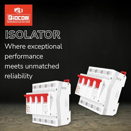 Image of Isolator with Current Rating 100A FP IS /IEC 60947-3Voltage: 240 /415 V ACFrequency: 50 Hz