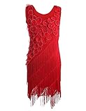 perlen fransen kleid Deko mit Blütenblatt-Applikation, Kunststoff-geformte Streifen-Einsätze, hilft beim Stehen, sieht schön und schön aus.