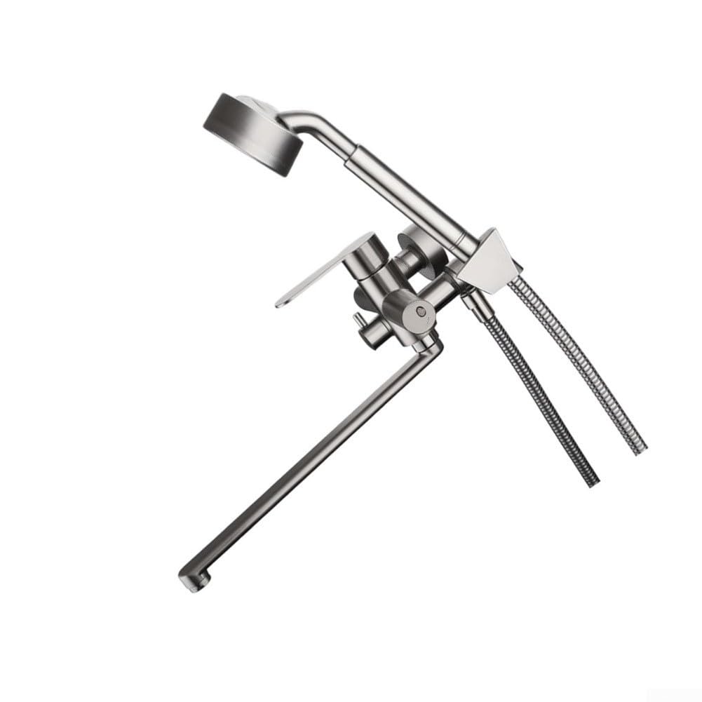 Miscelatore per vasca da bagno a parete, 330 mm, doppia funzione