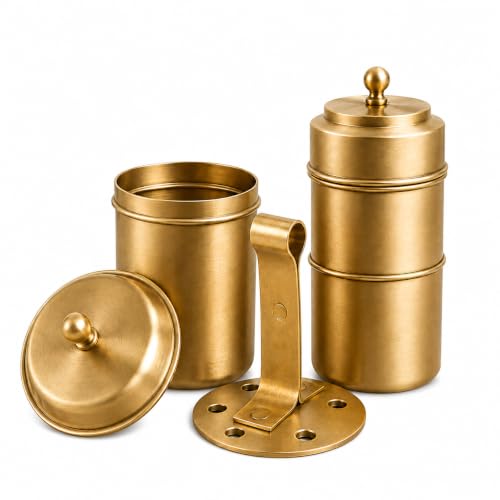 Image of Brass Filter Coffee Maker 160ml | South Indian Brewer
