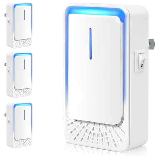 4-Pack Portable Negative Ion Air Purifiers