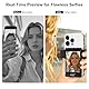 King Ma 4K Vlog Selfie Monitor Bildschirm, Kabelgebundenes Mini-Display für iPhone Rückkamera mit Magnetischem Telefonclip & Bluetooth-Fernbedienung für Vlogs Live-Streams & TikTok (iPhone)