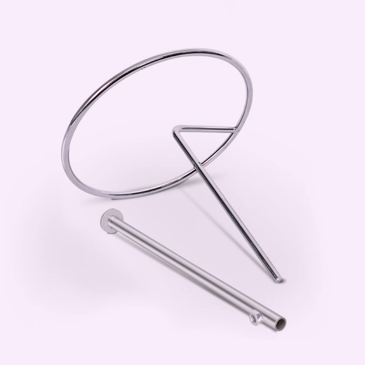 BESTonZON Household Tong Stand Wear-Resistant Clip Holder Kitchen Accessory for Countertop and Cooking Utensils Stable Convenient Food Clip Rack 9.44X7.08X5.9 Inches