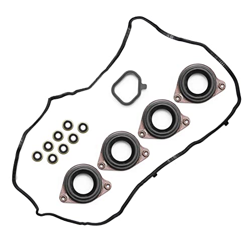 Image of 12030-5A2-A01 Engine Valve Cover Gasket Set Replacement for Honda Accord 2DR EX EXL LX-S Models 2013-2017, Replacement for 4DR EX EXL LX Sport Models 2&4-Door 2.4L K24 P /N 2013-2014