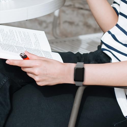 Image of Tobfit Strap Compatible for Samsung Galaxy Fit 3 (Watch Not Included), Flexible Premium Adjustable Watch Band for Galaxy Fit3 2024 SM-R390 Men & Women