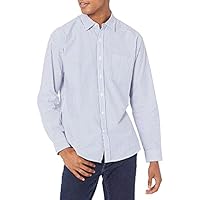 Amazon Essentials Camisa Informal de Popelina con Manga Larga y