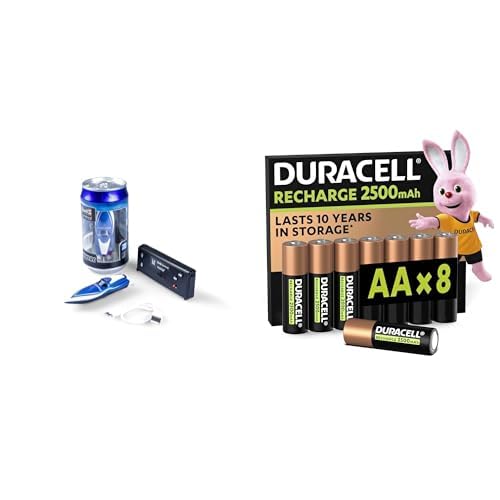 Revell Control Mini RC Speedboat Blue & Duracell AA 2500mAh 8-Pack Model Kit