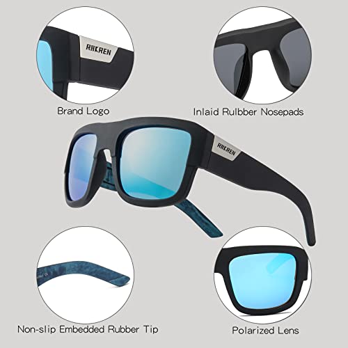 Square Polarized Sunglasses for Men and Women Classic Driving Sports Sunglasses Men 100% UV Protection Goggles R033