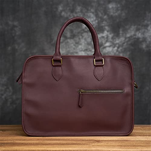 Men's Genuine Leather Bag Men's Briefcase Office Bags for Men Bag Man's Laptop Bags Male Briefcase Handbag4