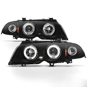ACANII BMW E46 LED Halo Projector Headlights Review & Fitment Guide