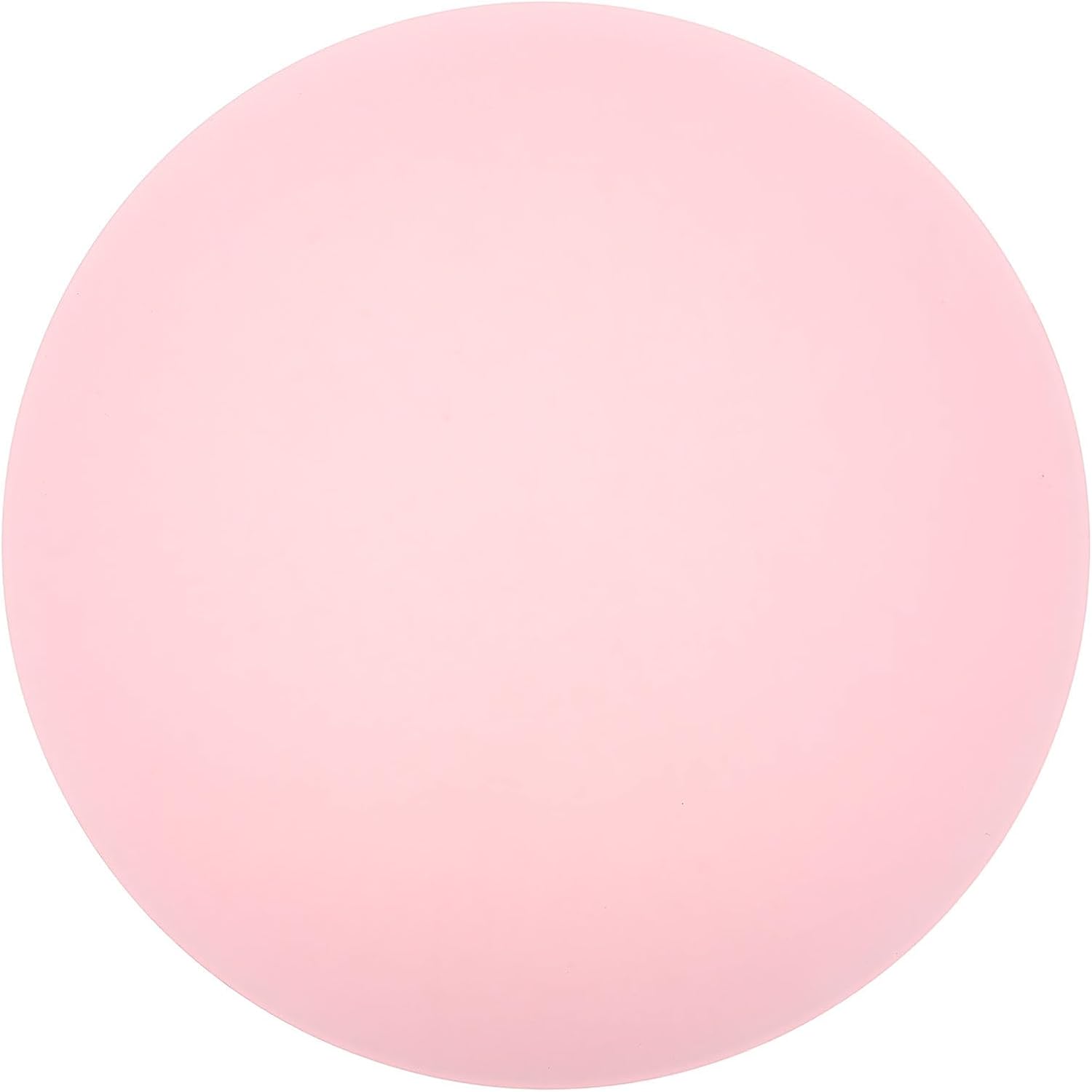 Ceiling Light Diffuser Panel: 12" Round Frosted Acrylic Lampshade Diffuser - 5mm Thick DIY Light Shield for LED Lighting Softens Harsh Illumination, Pink