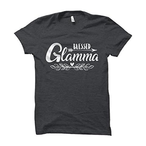 Party Explosions Blessed Grandmother Themed Adult T-Shirts - Grey - Small Cover