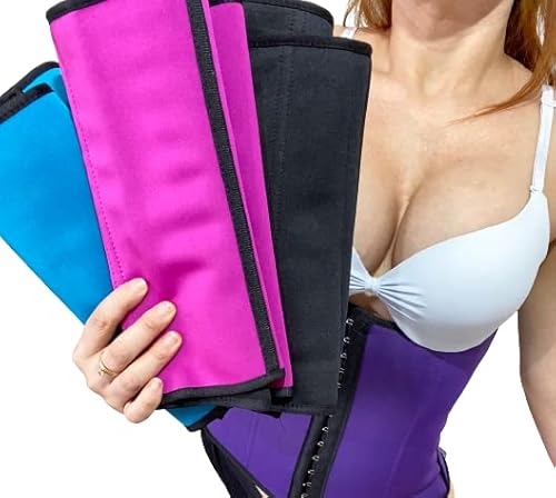 Cinta Modeladora Fitness Redutora Neoprene Academia (Preto, 40)