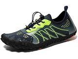  GJRRX Badeschuhe Strandschuhe Aquaschuhe Schnell Trocknend Wasserschuhe Surfschuhe Schwimmschuhe für Damen Herren Kinder, Unisex mit Drainage Löcher