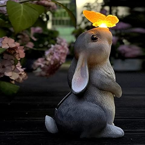 OKESYO Lampe Solaire Lapin Cover