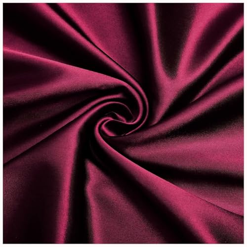Tissu doublure brillant en satin de 3m fluide et facile à coudre