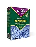 Indicado para conseguir un color intenso azul en las flores de hortensias que originalmente son de colores rosjos o rosados