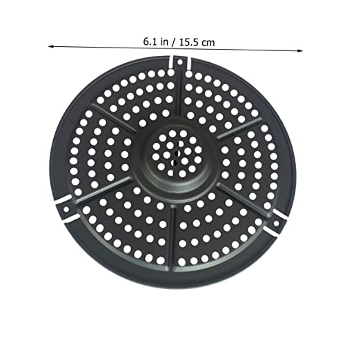 MAGICLULU 2 Peças tapete de vapor antiaderente tapete de silicone redondo airfryer fritadeira de ar