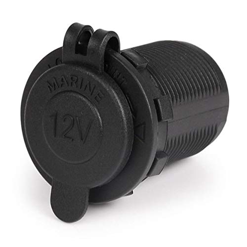 Adaptador de alimentação à prova d'água para carro e motos acendedor de cigarro, tomada tomada toma