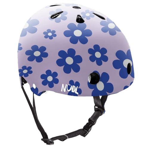 NÜDL Youth Kids MIPS Bike Helmet for Boys, Girls, Teens & Children Gloss Purpedal- YS (52-56cm)