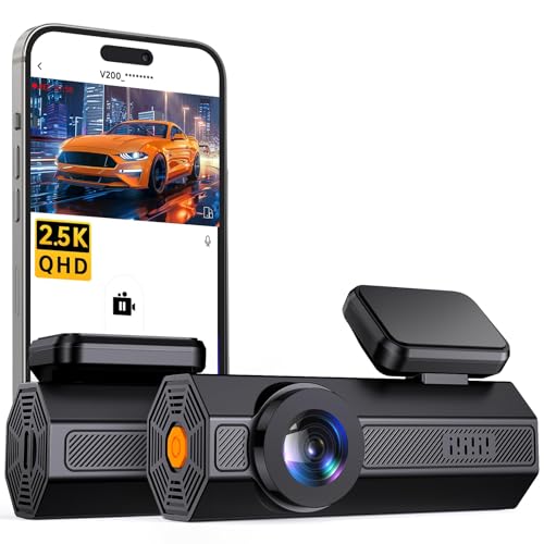 Dash Camera for Cars WiFi Front