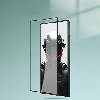 Red Magic 9Pro / 9Pro / 10Pro / 10Pro / 10Pro / 10Air Tempered Glass Film, Full Screen Coverage, HD Explosion Proof, Edge Design, Auto Healing, Oil Proof Fingerprints, Pack of 2 Red Magic 10Pro