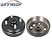 Golf Cart Rear Axle + Brake Hub Drum Assembly Kit 24 spline Replacement for EZGO Electric 1982+, Gas 2 Cycle 1982-1993
