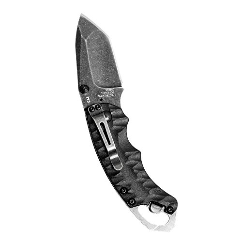 2.6" Stainless Steel Blade Pocket Knife | Kershaw Shuffle II 8750TBLKBW Blackwash - Thumbnail 3