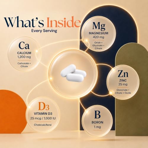 Vitamatic Calcium Magnesium Zinc D3 Boron