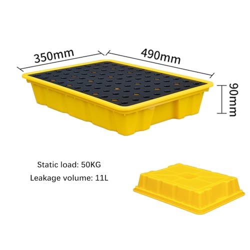 Plateau de déversement pour réservoir d'huile et bac de rétention modulaire pour atelier - 2