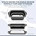 2-Pack XL Collapsible BBQ Prep Tub with Built-In Cutting Board, Lid & Strainer – Marinate, Drain & Prep – Large Food-Safe Container – Perfect for Grilling, Smoking & Outdoor Cooking (Black)
