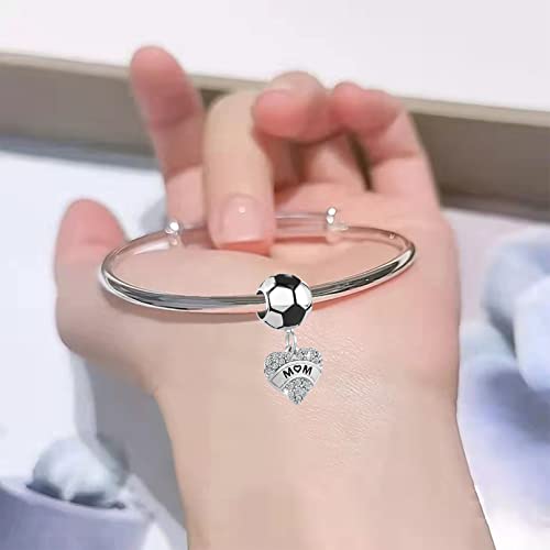 Chili Jewelry Football Mom Charm For Sport Lover Compatible With Pandora Charms Bracelets #TOP3