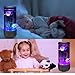 Jellyfish Lamp, 18LED 7-Color Changing Light with 5 Levels Brightness Jellyfish Aquarium fish lamp Home decor, children's birthday gift, men's and women's holiday gift, relaxing mood atmosphere