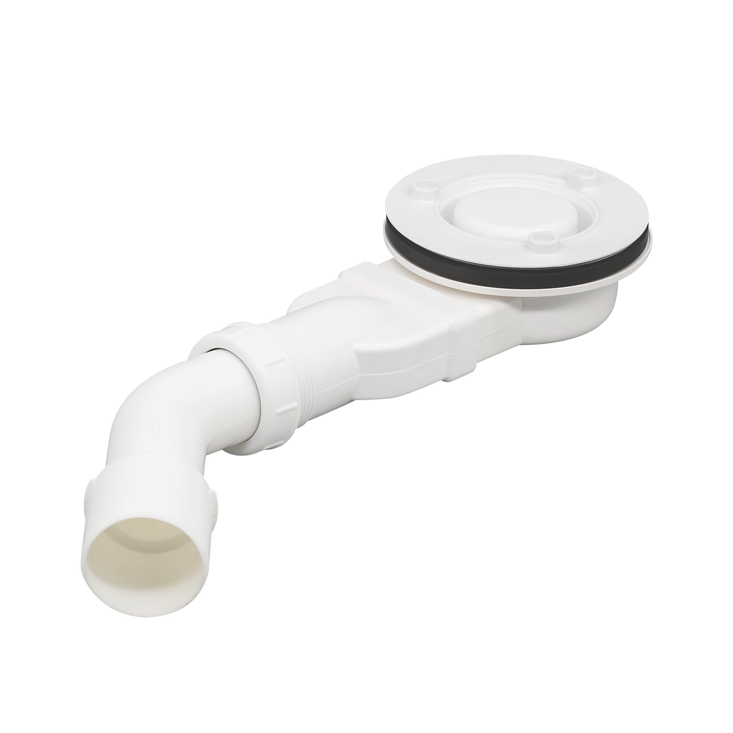 SONNI Bonde de douche de 90 mm - Pour receveur de douche, kit d'égouts, filtre à cheveux, bonde de douche avec éliminateur d'odeurs
