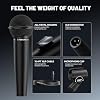 Phenyx Pro PM-25 Cardioid Dynamic Vocal Microphone with 5m XLR Cable, Clip and Bag, Wired Handheld Microphone for Singing, Stage, Studio and Karaoke #4