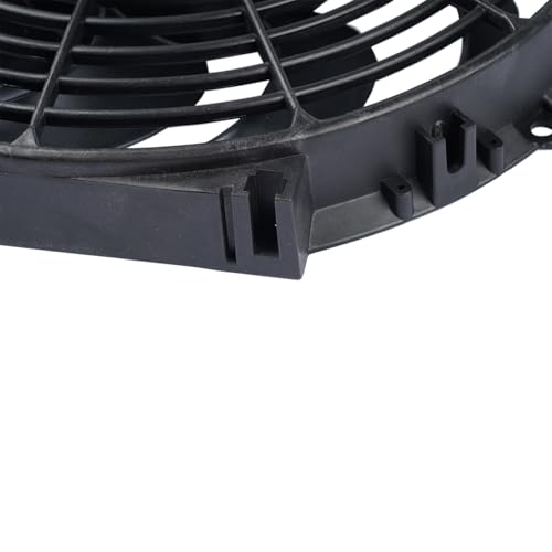 12 Pouces 12V 80W Ventilateur Refroidissement Moteur, ventilateur montage radiateur réversible Refroidissement pour moteur de voiture Hopzty – vue 6