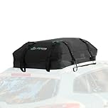 FE Active Cargo Rooftop Carrier - 100% Waterproof 15 cubic ft. Roof Dry Bag Heavy Duty Car & SUV Roof Top Luggage Storage Cargo Carrier W Straps, Road Trips, Camping, Travel | Designed in California