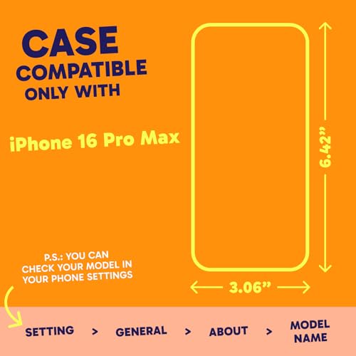 SteepLab Neon Highlighter Case for iPhone 16 Pro Max - The Grippy Jelly Case w/Protective Air Pockets (Intense Bright Orange) by SteepLab - Used condition - Image 7