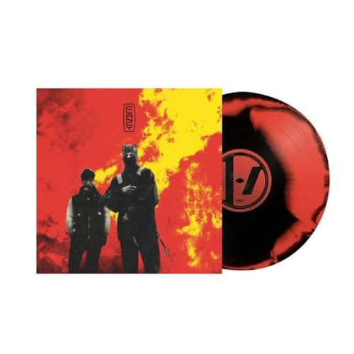 Album Art for Twenty One Pilots Clancy Exclusive Limited Edition Red Black Swirl Vinyl LP by Twenty One Pilots
