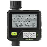 💧6 Customizable Irrigation Programs - KAZEILA water hose timer for garden and lawn features 6 individual watering programs for you to easily personalize according to your irrigation needs: you will be able to customize the frequency and duration of y...
