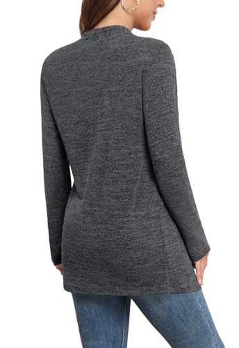 Image of Yincro Womens Lightweight Cardigan Long Sleeve Open Front Casual Sweater Cardigans with Pockets