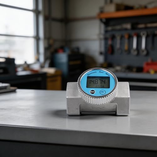 Medidor de flujo digital para evitar pérdidas de combustible en tanques de aluminio 3