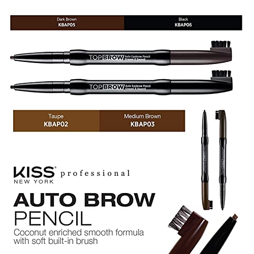 Kiss Professional Top Brow Auto Pencil (Kbap05 Dark Brown) #TOP3